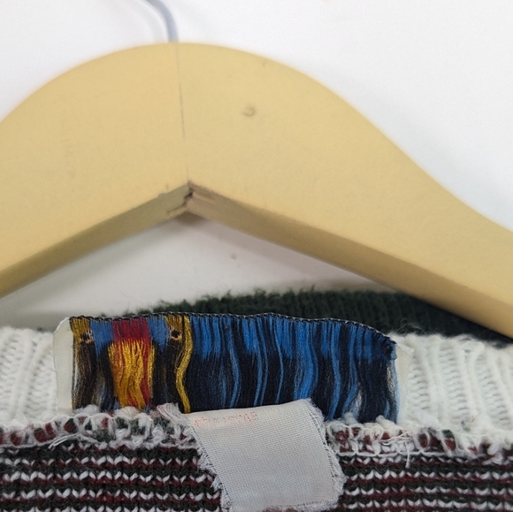 Vintage Tanto Pelo Italian Design Knit Sweater, 90's Style ltalian Sweater, XL - Picture 10 of 10